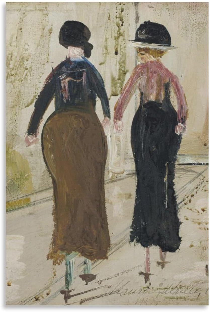 Amazon.co.jp: レトロなモーリス・ユトリロ ウォールアート モーリス